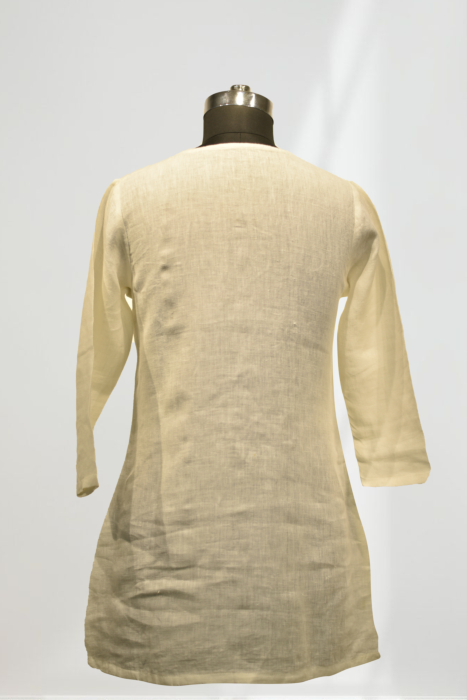 Applique Tropical Flower Bell Sleeve Top