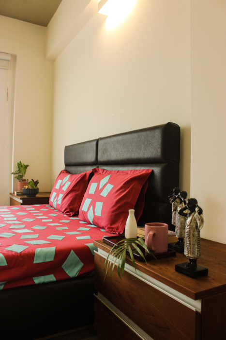 Applique Cotton Bed Sheet